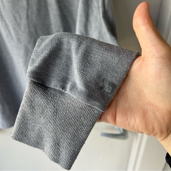 Joe’s Hoodie Sweatshirt Top with Drawstring Waistt - Picture 3 of 9